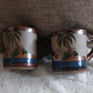 Island Oasis Ceramic Mug Set